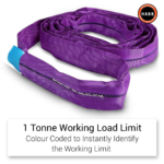 Wholesale Box (5 Units) - Endless Round Sling WLL 1 Ton (2,204 lbs) | 15 m Length | EN 1492-2 Standard | 7:1 - Image 5