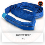Wholesale Box (1 Units) - Endless Round Sling WLL 8 Ton (17,637 lbs) | 8 m Length | EN 1492-2 Standard | 7:1 - Image 4