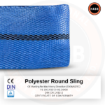 Wholesale Box (1 Units) - Endless Round Sling WLL 8 Ton (17,637 lbs) | 8 m Length | EN 1492-2 Standard | 7:1 - Image 3