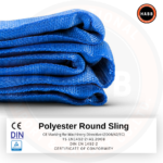 Wholesale Box (1 Units) - Endless Round Sling WLL 8 Ton (17,637 lbs) | 8 m Length | EN 1492-2 Standard | 7:1 - Image 2