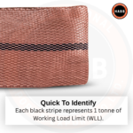 Wholesale Box (6 Units) - Endless Round Sling WLL 6 Ton (13,227 lbs) | 3 m Length | EN 1492-2 Standard | 7:1 - Image 9