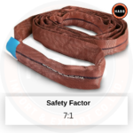 Wholesale Box (6 Units) - Endless Round Sling WLL 6 Ton (13,227 lbs) | 3 m Length | EN 1492-2 Standard | 7:1 - Image 6