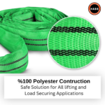 Wholesale Box (30 Units) - Endless Round Sling WLL 2 Ton (4,409 lbs) | 2 m Length | EN 1492-2 Standard | 7:1 - Image 6