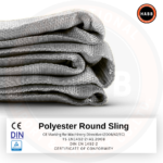 Wholesale Box (10 Units) - Endless Round Sling WLL 4 Ton (8,818 lbs) | 2 m Length | EN 1492-2 Standard | 7:1 - Image 2