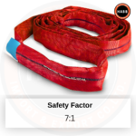 Wholesale Box (3 Units) - Endless Round Sling WLL 5 Ton (11,023 lbs) | 6 m Length | EN 1492-2 Standard | 7:1 - Image 5