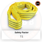 Wholesale Box (5 Units) - Endless Round Sling WLL 3 Ton (6,613 lbs) | 6 m Length | EN 1492-2 Standard | 7:1 - Image 5