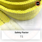 Polyester Webbing Sling WLL 1,000 kg (2.205 lbs) to 20,000 kg (44.092 lbs) | EWL 1 m (3,28 ft) to 15 m (49,21 ft) - Image 2